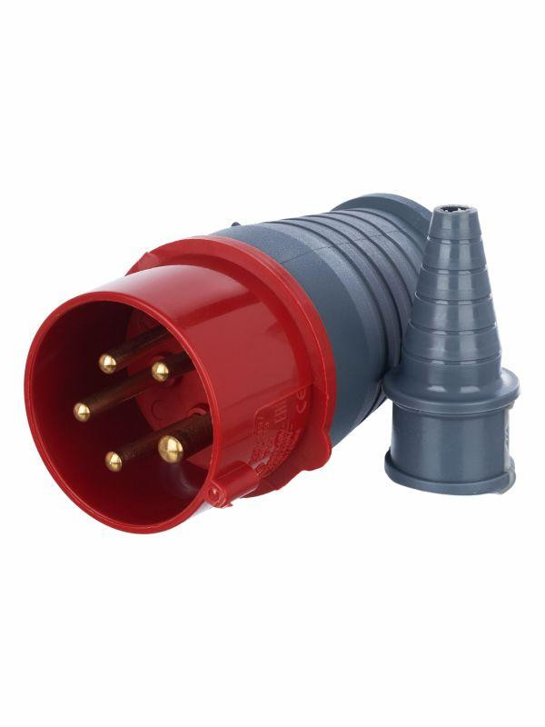 Вилка эл. каб. 16А 3P+PE+N 380В IP44 ССИ-015 IEK PSR02-016-5