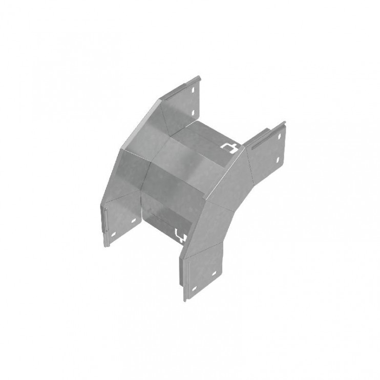 Угол для лотка вертикальный внешний 90град. 200х100 сталь 1мм "ПЛЮС" VLplus90-100-200 HD КМ PL1457