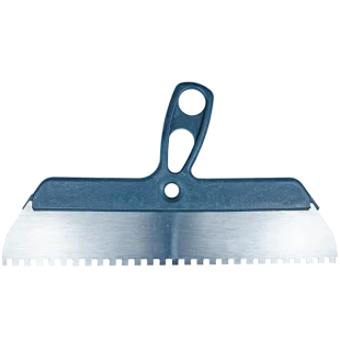 Шпатель зубчатый 350мм фасадный ПРОФИ ДЕЛЬТА    