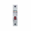 Лампа сигнальная ЛС-101 на DIN-рейку 1p красн. LED DEKraft 18002DEK