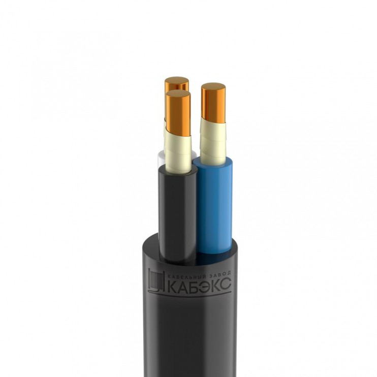 Кабель ВВГнг(А)-FRLSLTx 3х1.5 ОК (N PE) 0.66кВ (м) Кабэкс ТХМ00070174