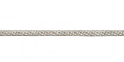 Трос в ПВХ изоляции d2.0-3.0мм DIN 3055 (SWR) стальной (уп.200м) Tech-Krep/Zitar 101286