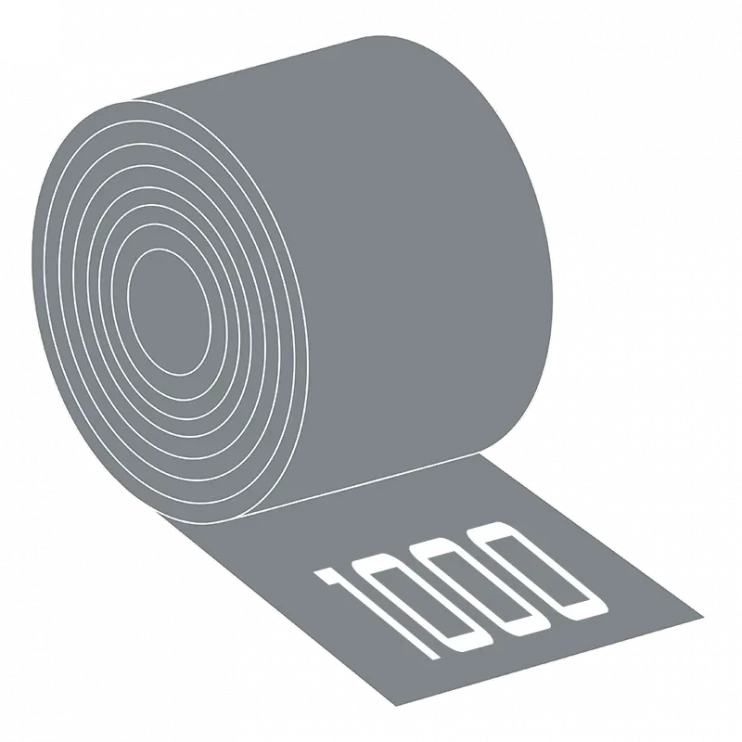 Отмоток 1000х0.5мм RAL 7046