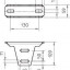 Кронштейн потолочный регулир. гор. оцинк. KU 5 V FT OBO 6348920